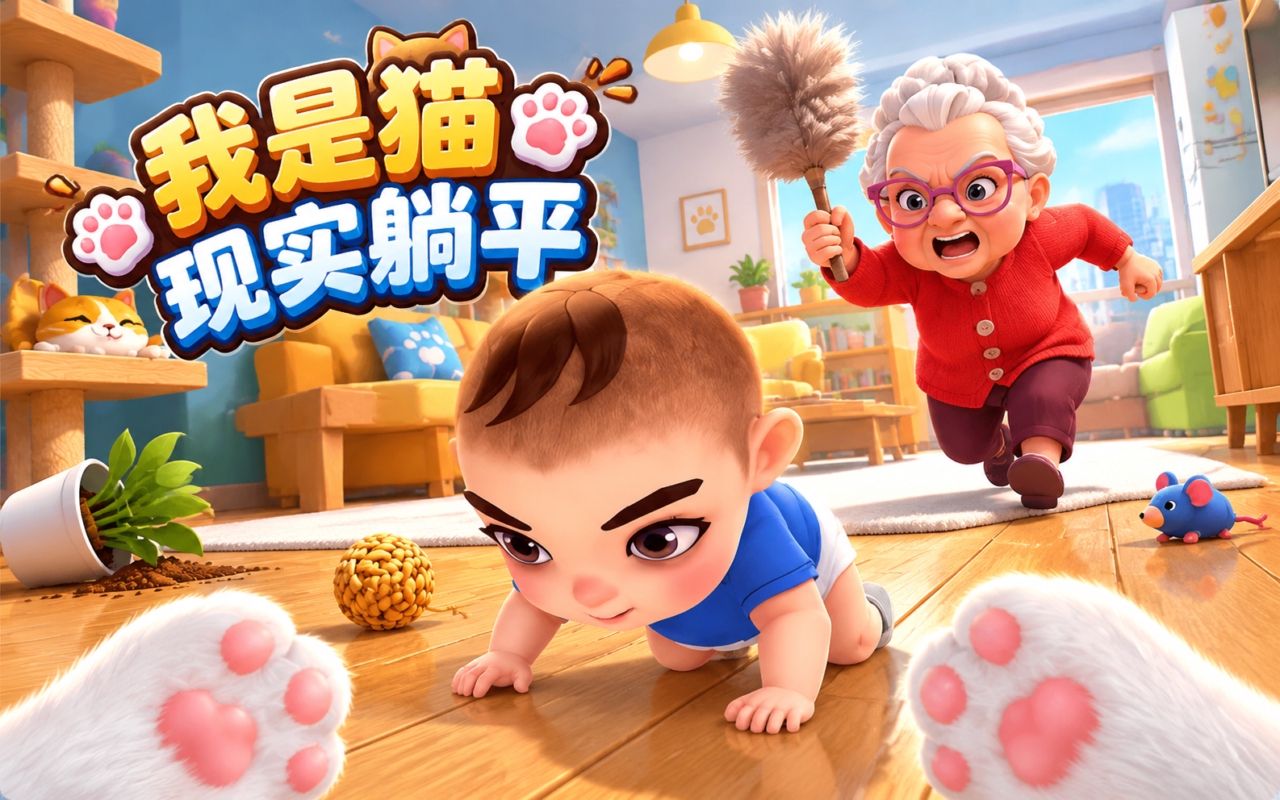 我是猫现实躺平