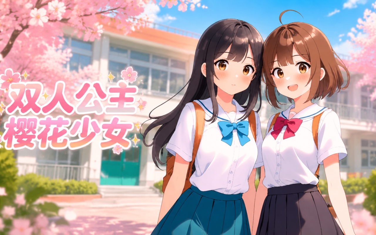 双人公主樱花少女
