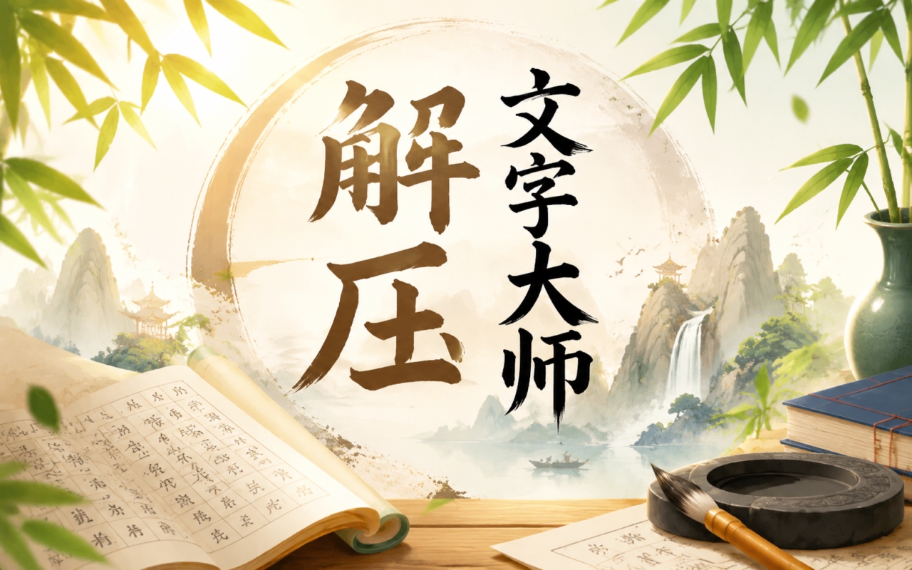 解压文字大师