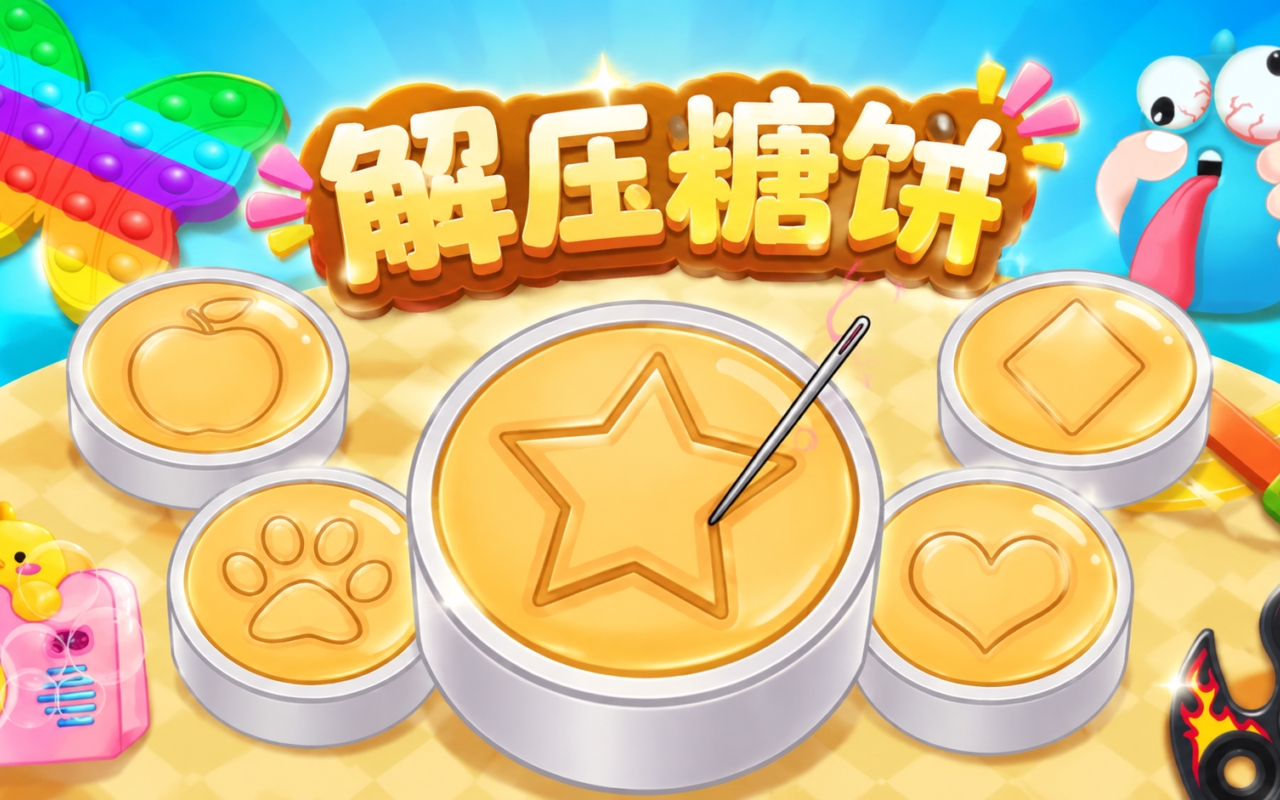 解压糖饼