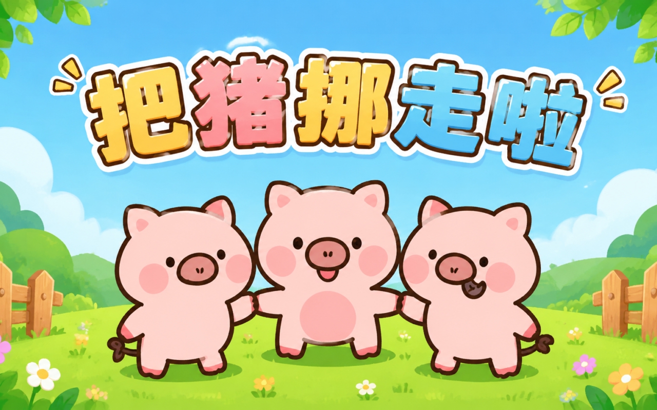 把猪挪走啦
