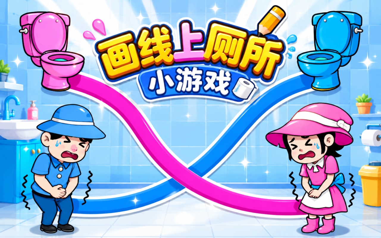 画线上厕所小游戏