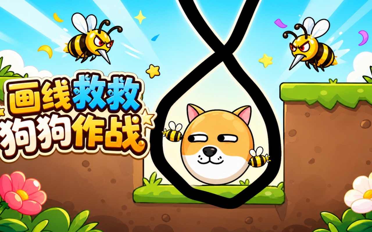画线救救狗狗作战
