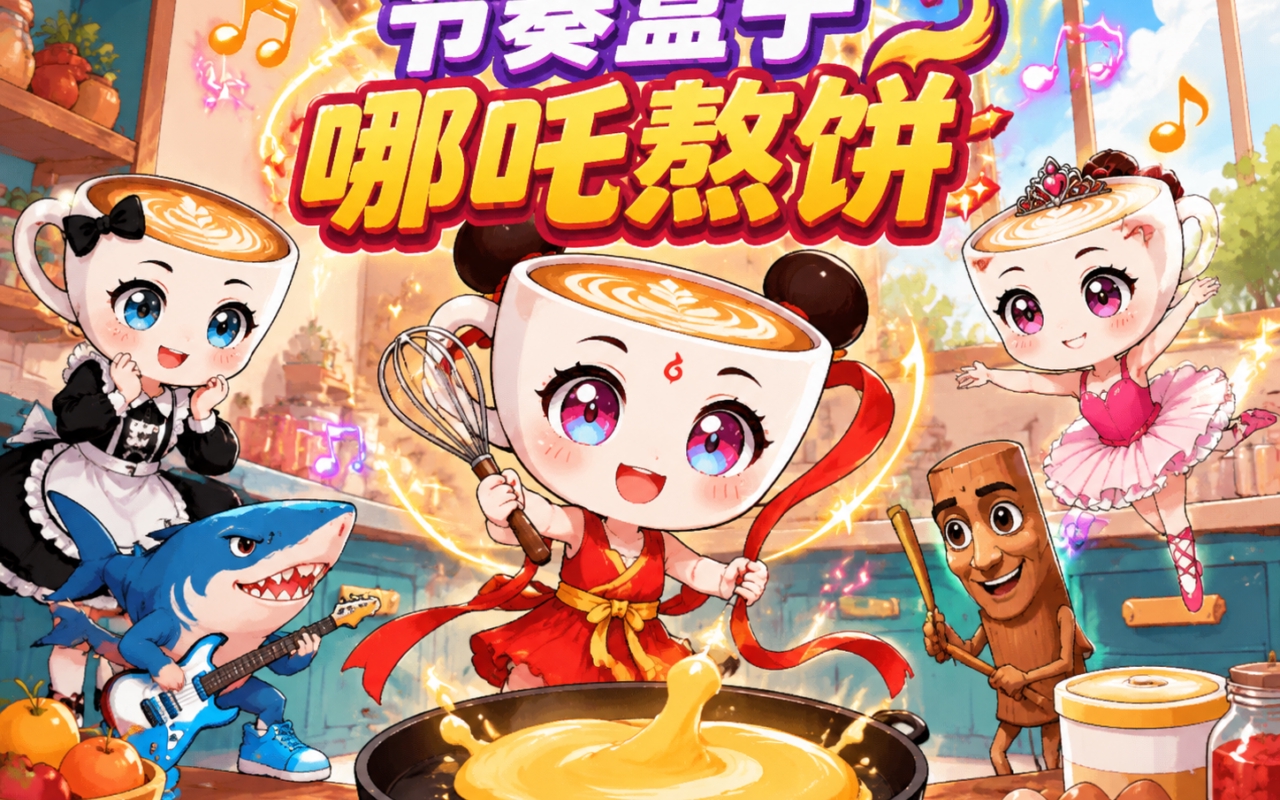 节奏盒子哪吒熬饼