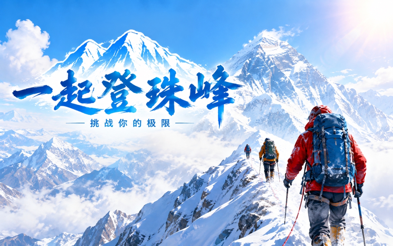 一起登珠峰