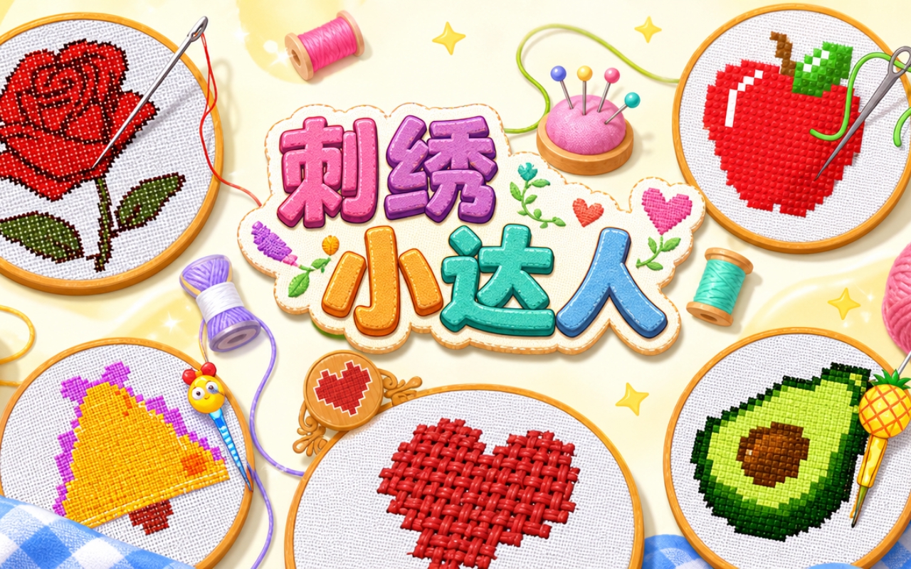 刺绣小达人