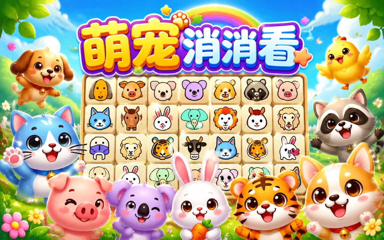萌宠消消看
