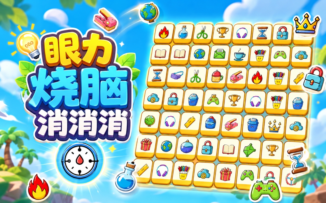 眼力烧脑消消消