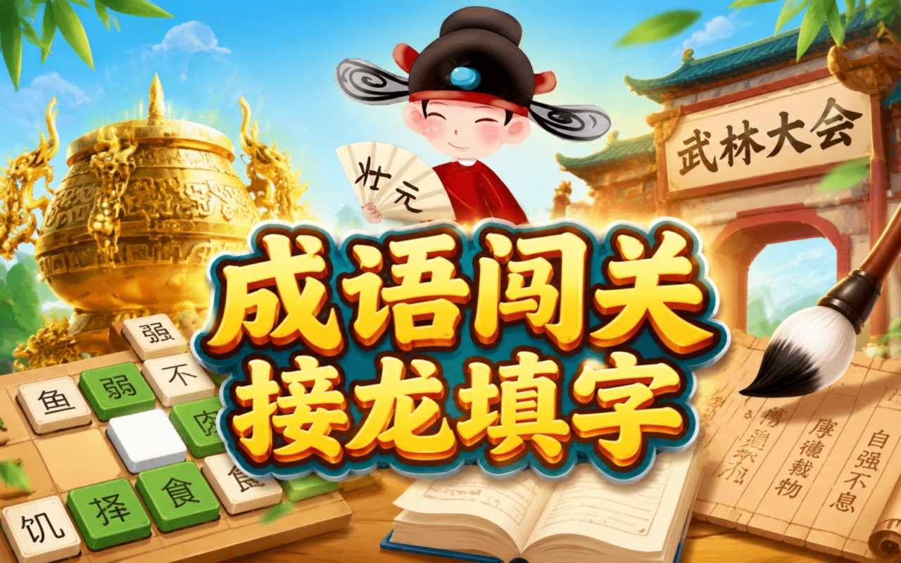 成语闯关接龙填字