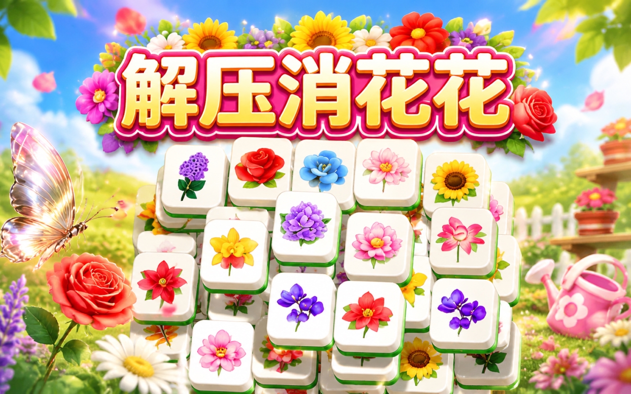 解压消花花