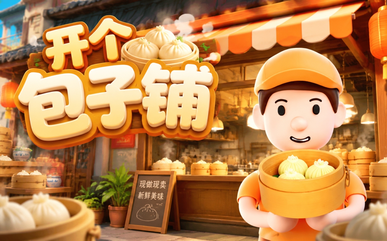 开个包子铺