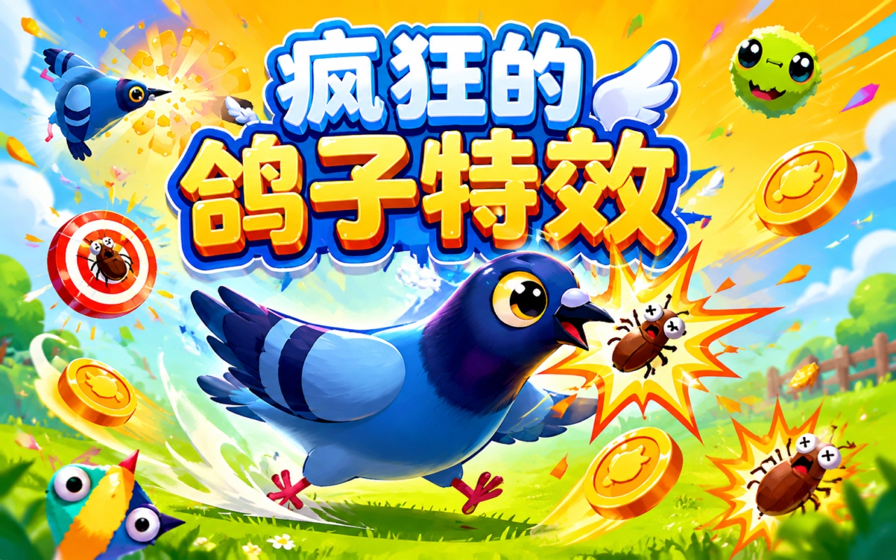 疯狂的鸽子特效