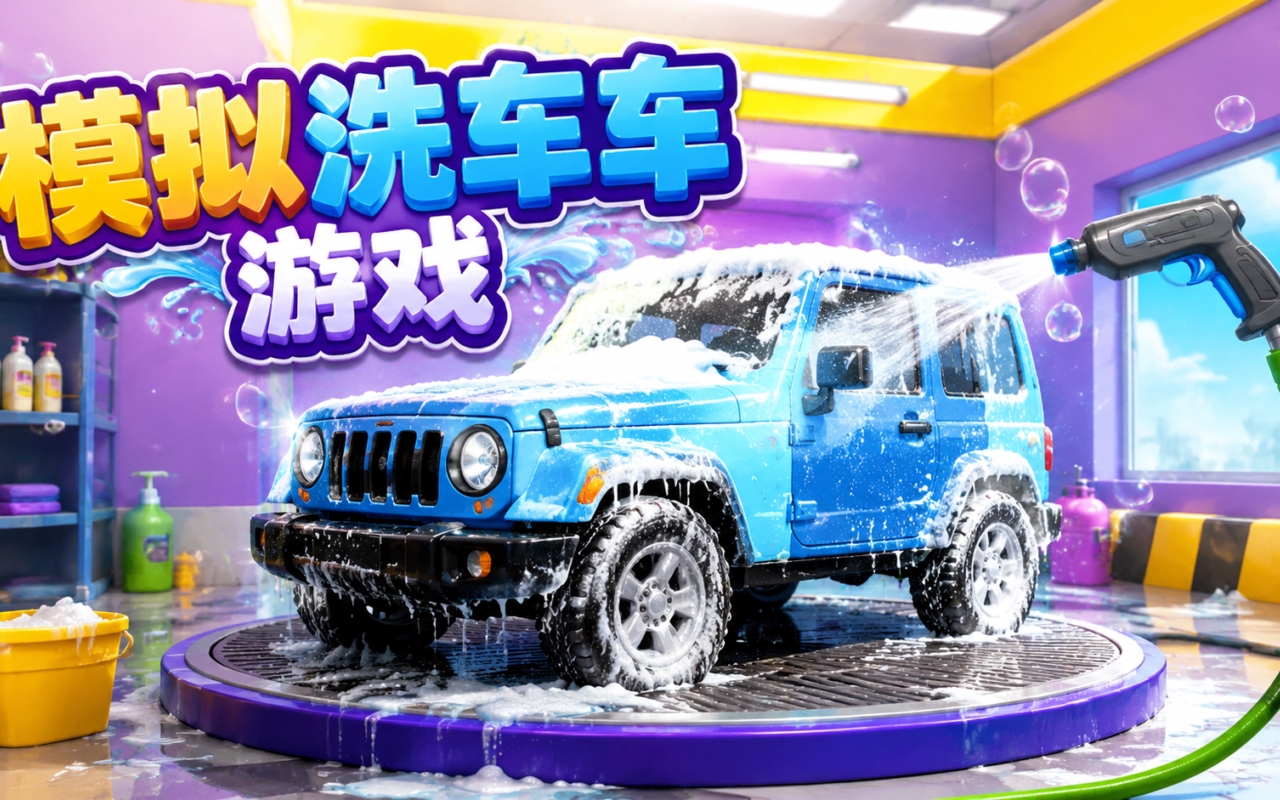 模拟洗车车游戏