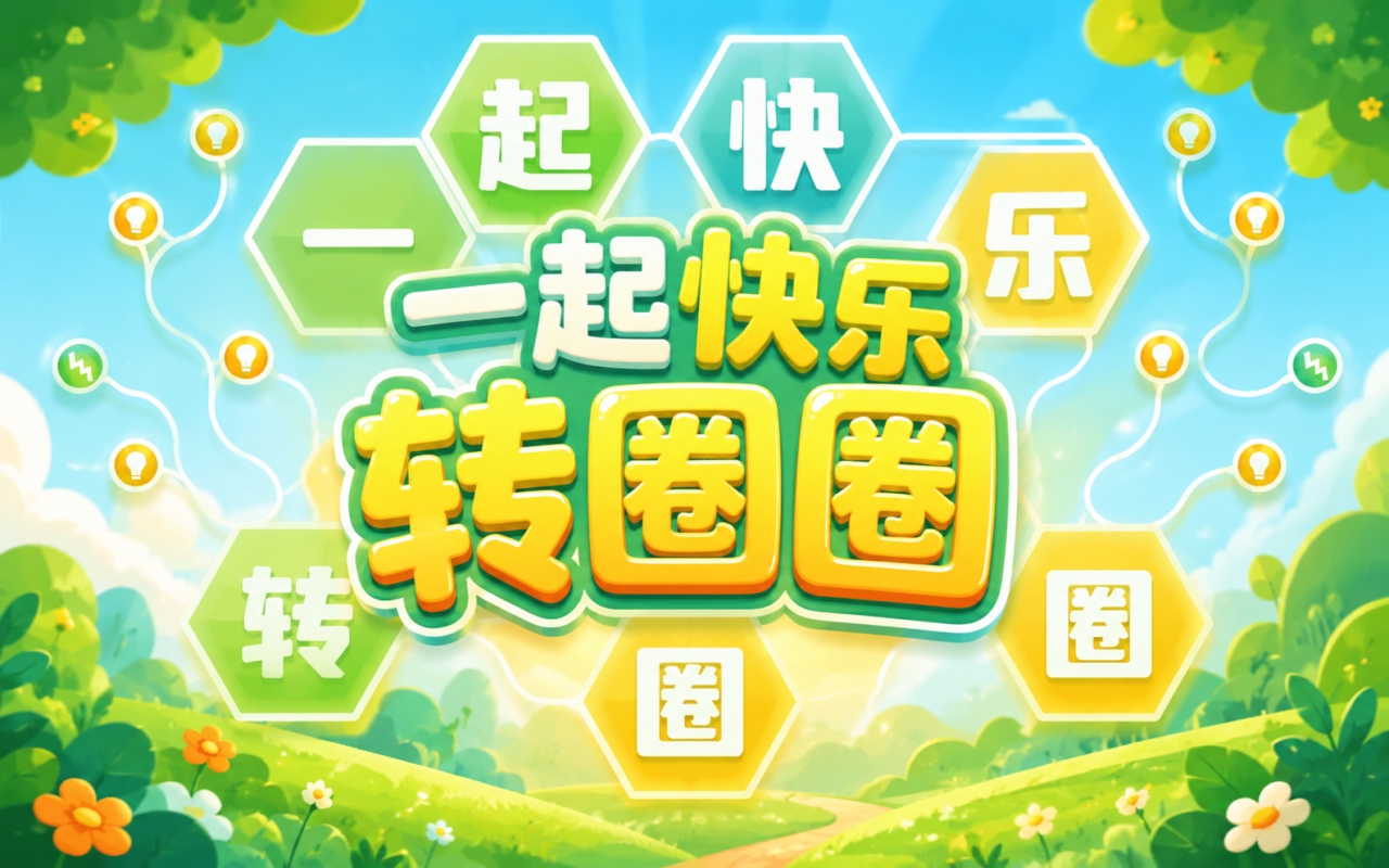 一起快乐转圈圈