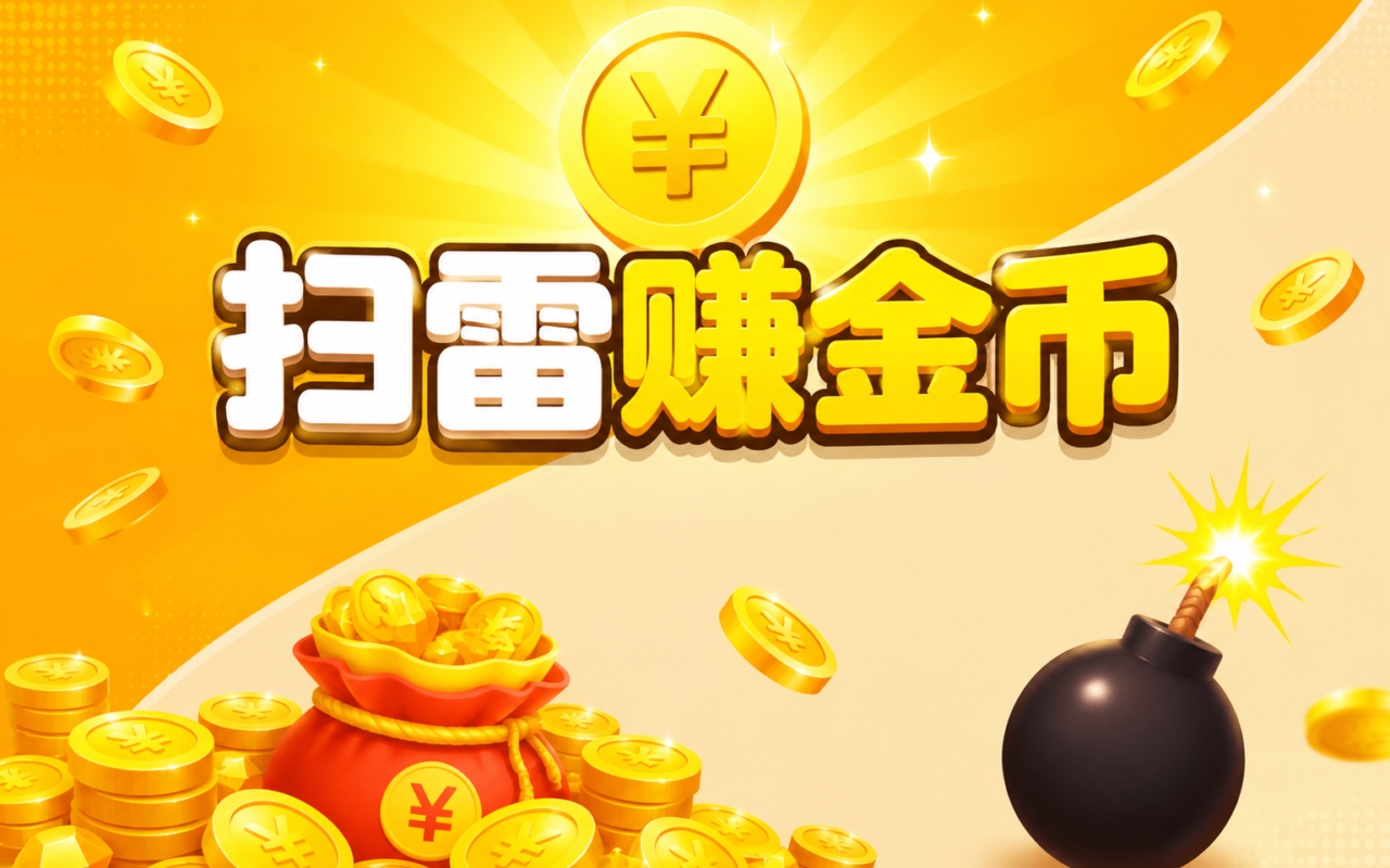 扫雷赚金币