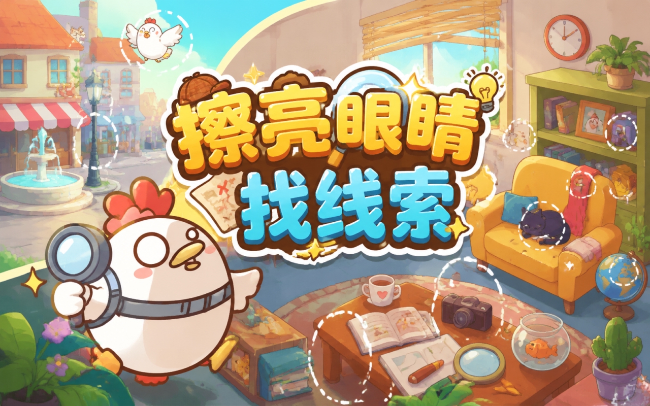 擦亮眼睛找线索