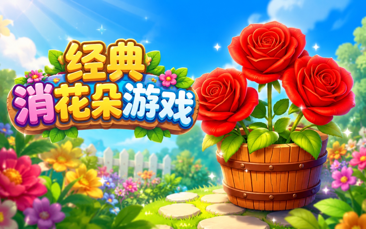 经典消花朵游戏