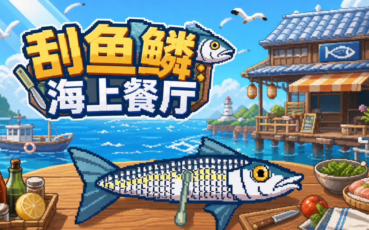 刮鱼鳞海上餐厅