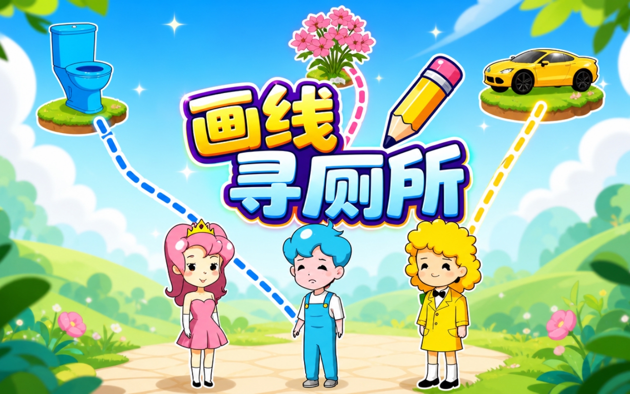 画线寻厕所