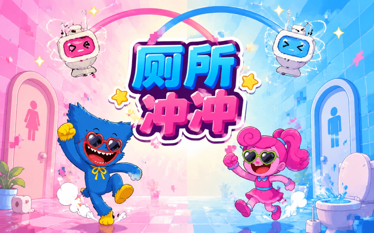 厕所冲冲