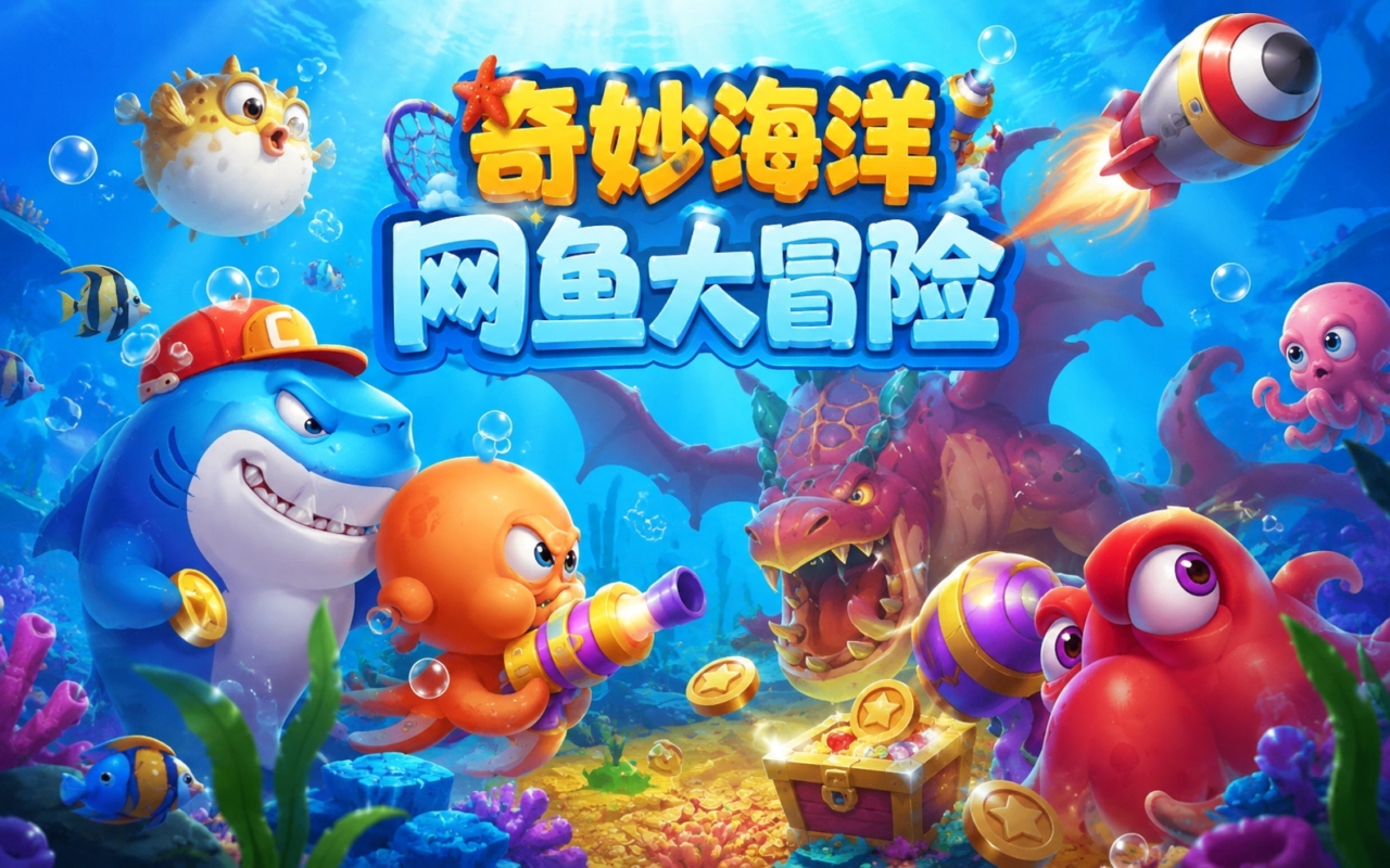 奇妙海洋网鱼大冒险