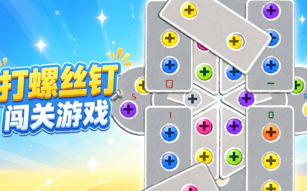 打螺丝钉闯关游戏