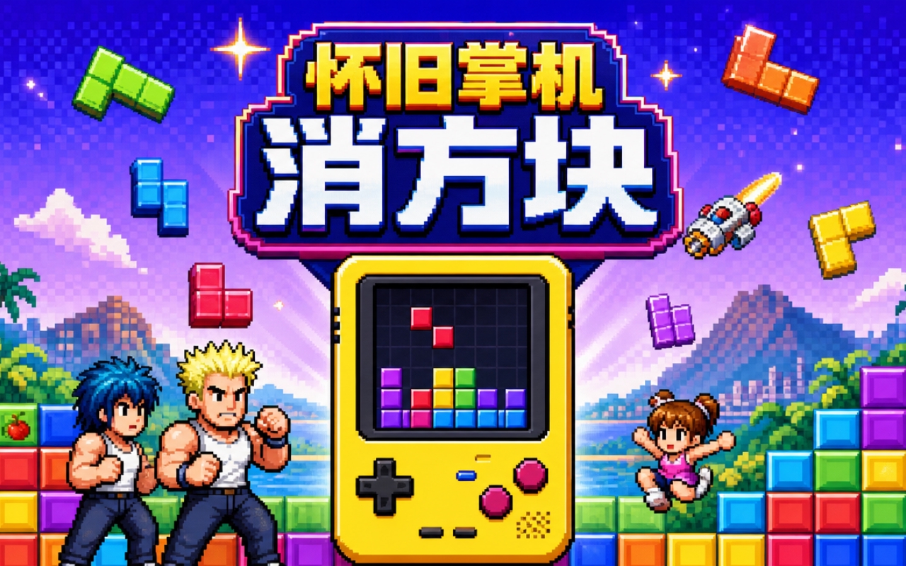 怀旧掌机消方块
