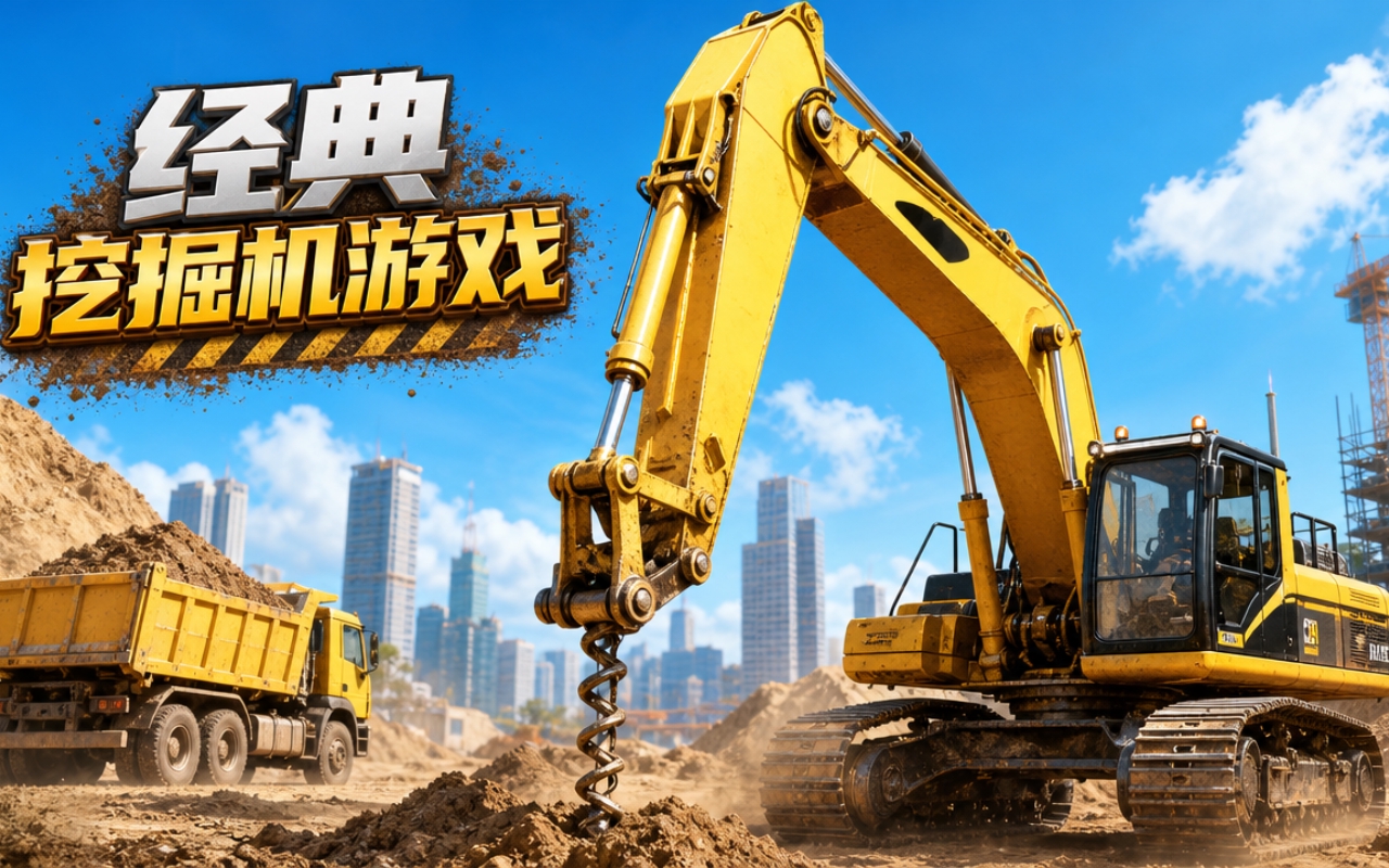经典挖掘机游戏