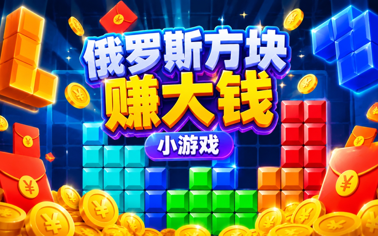 俄罗斯方块赚大钱小游戏