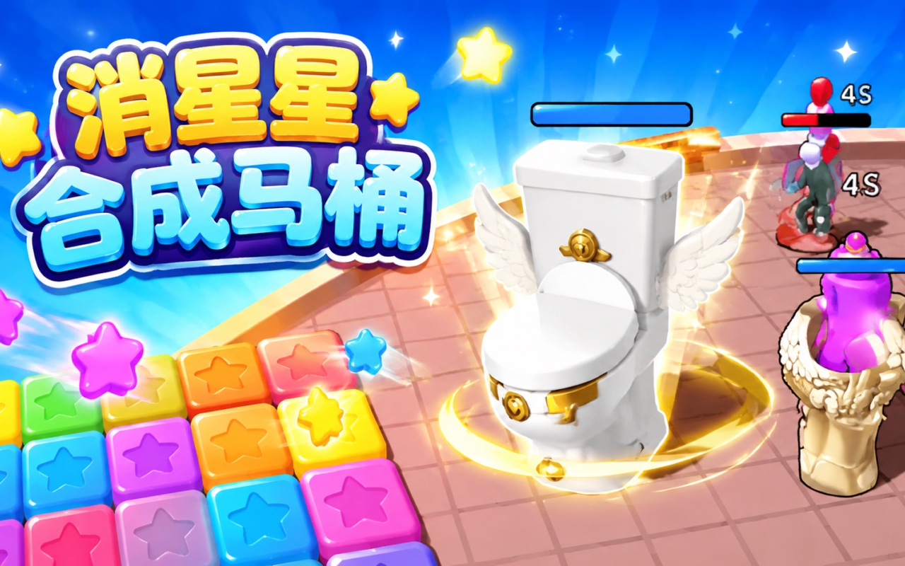 消星星合成马桶