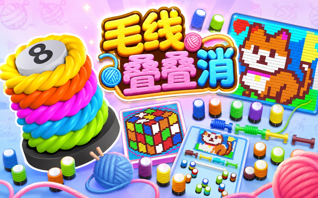 毛线叠叠消