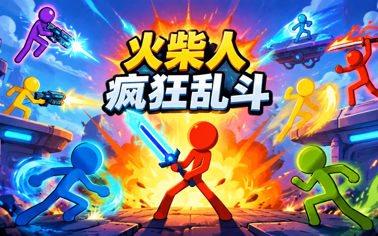  火柴人疯狂乱斗
