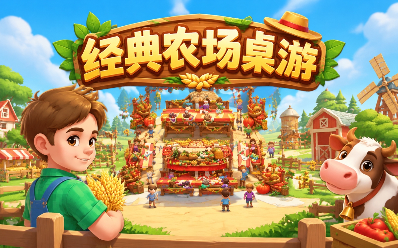 经典农场桌游
