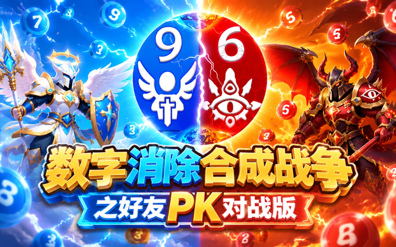 数字消除合成战争之好友PK对战版