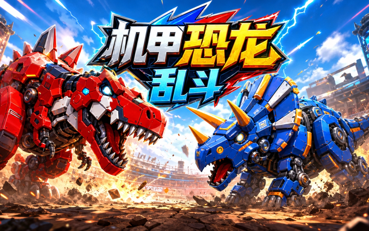 机甲恐龙乱斗