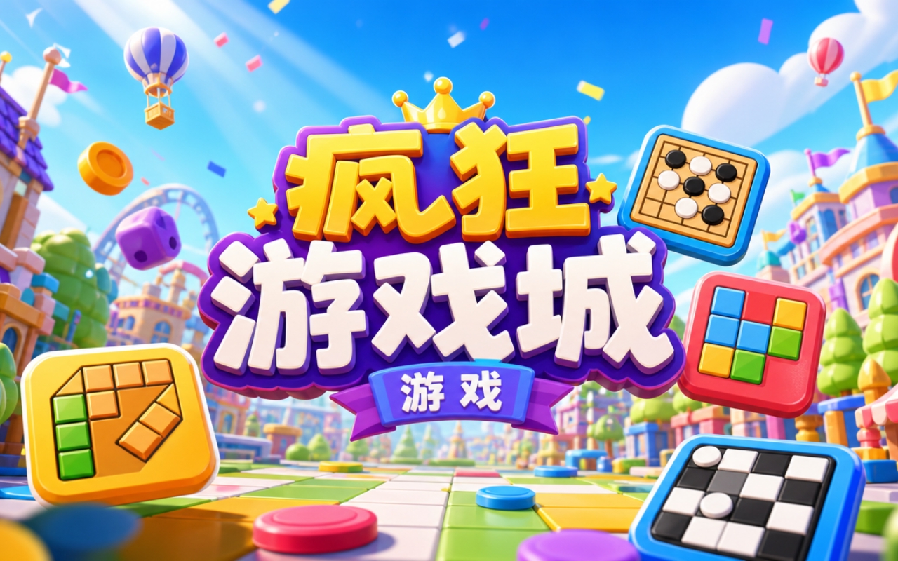 疯狂游戏城游戏