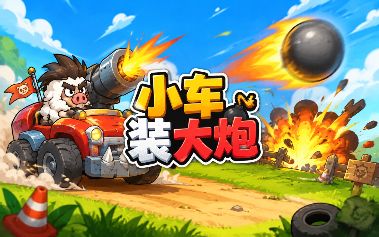 小车装大炮