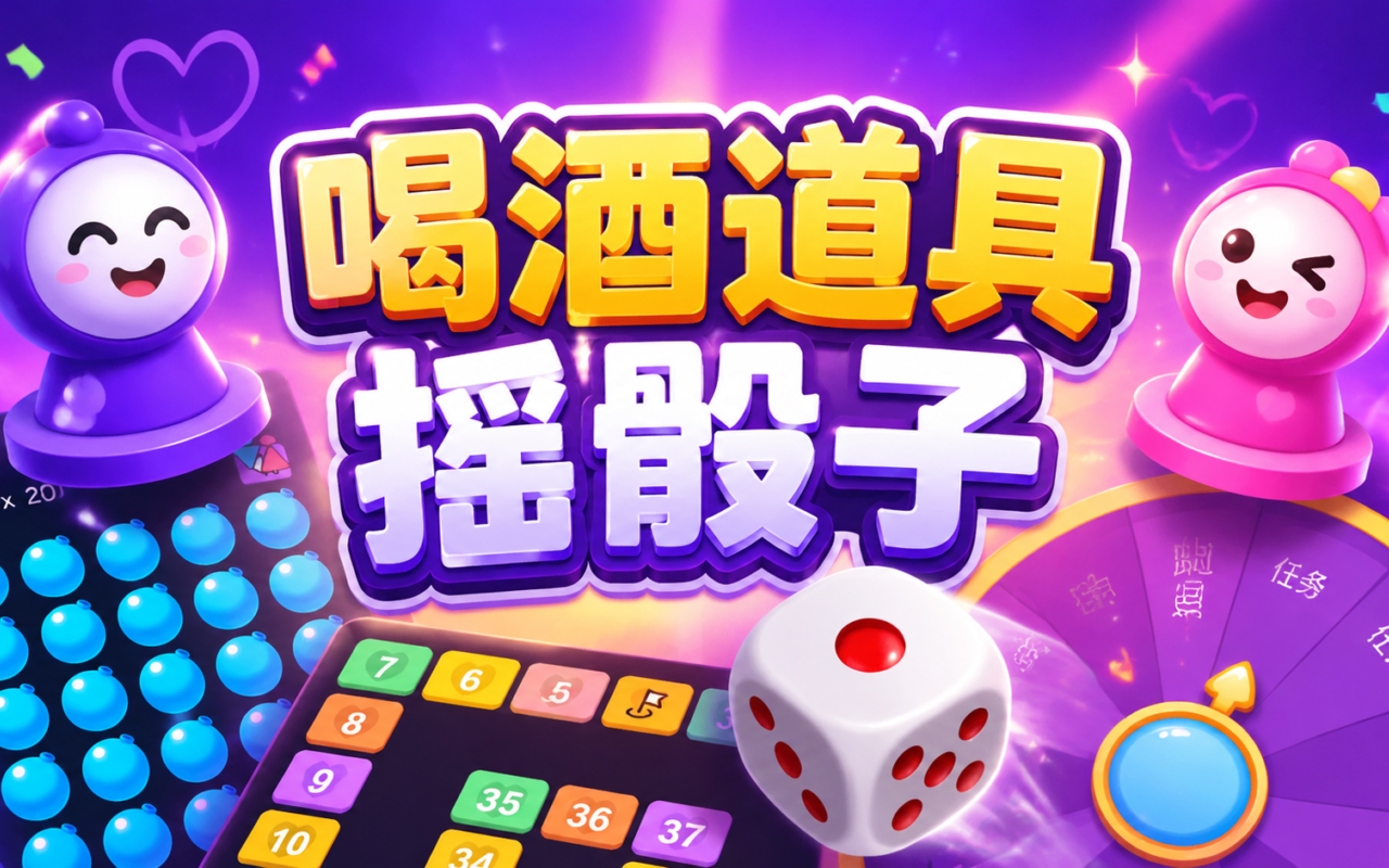 喝酒道具摇骰子