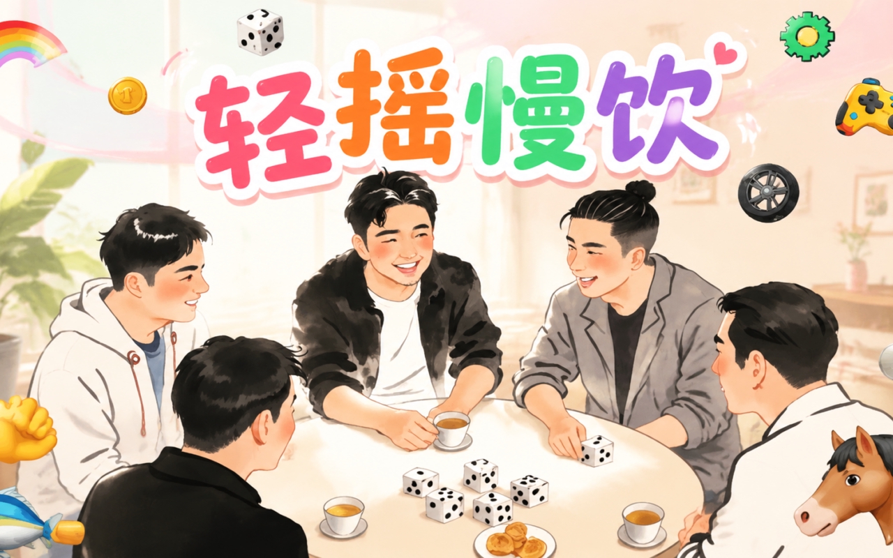 轻摇慢饮
