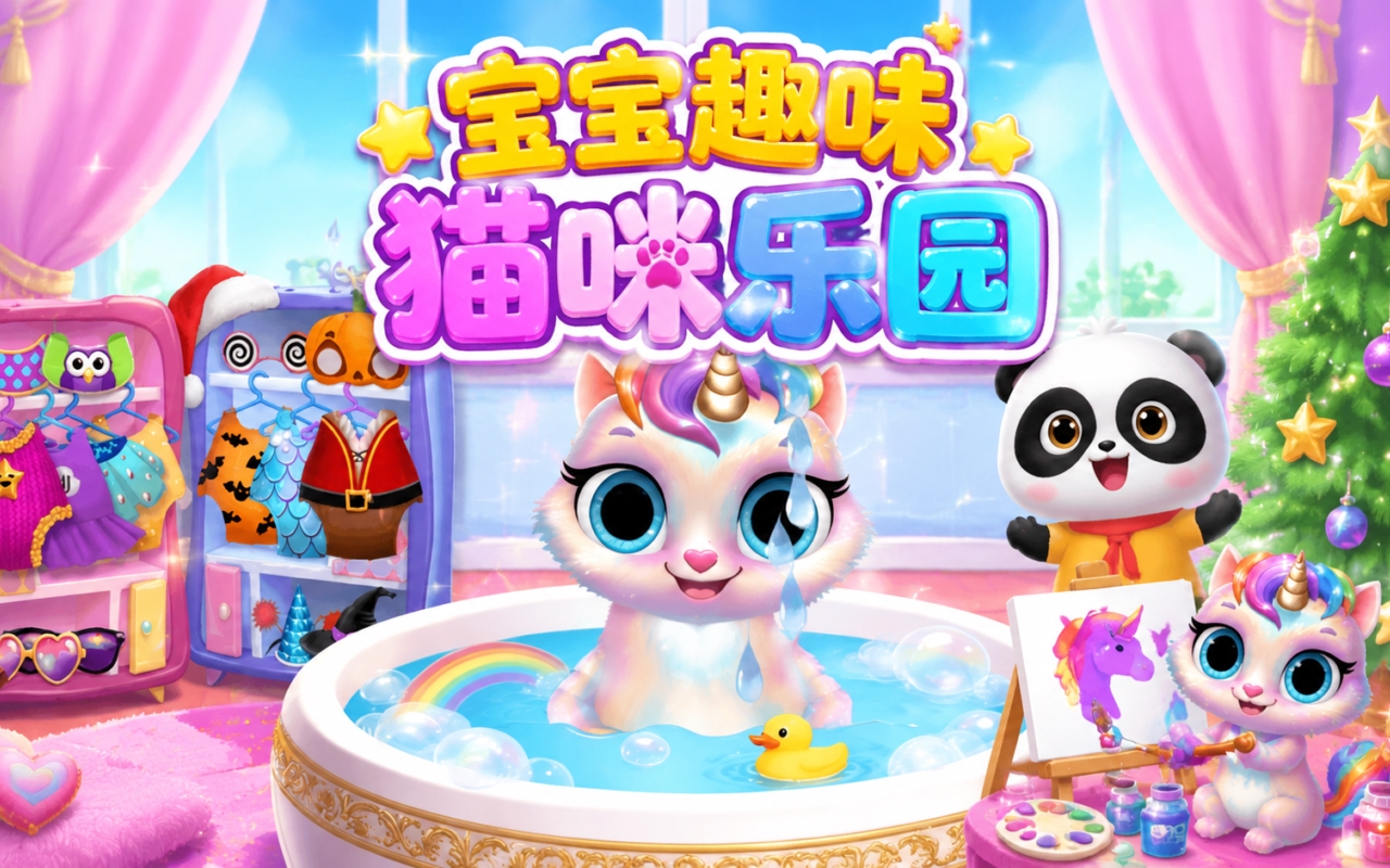 宝宝趣味猫咪乐园