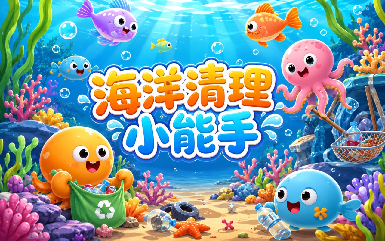 海洋清理小能手