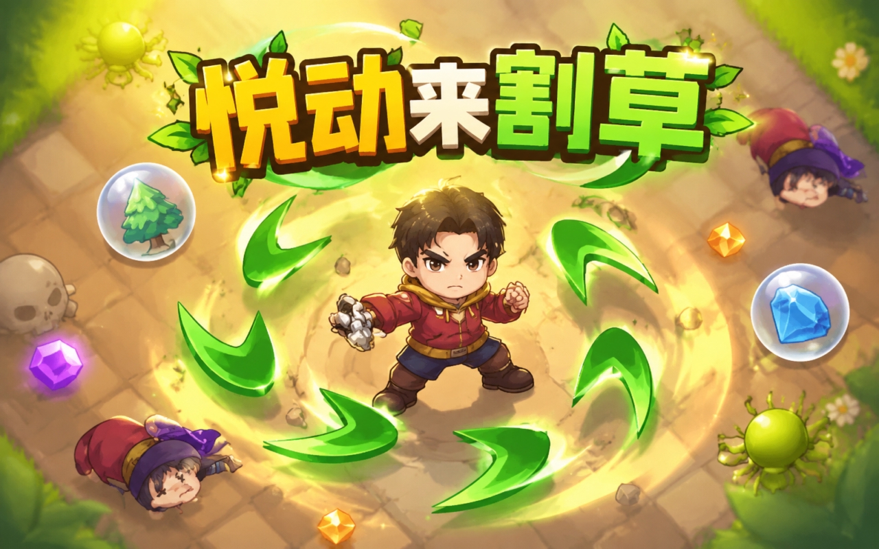 悦动来割草