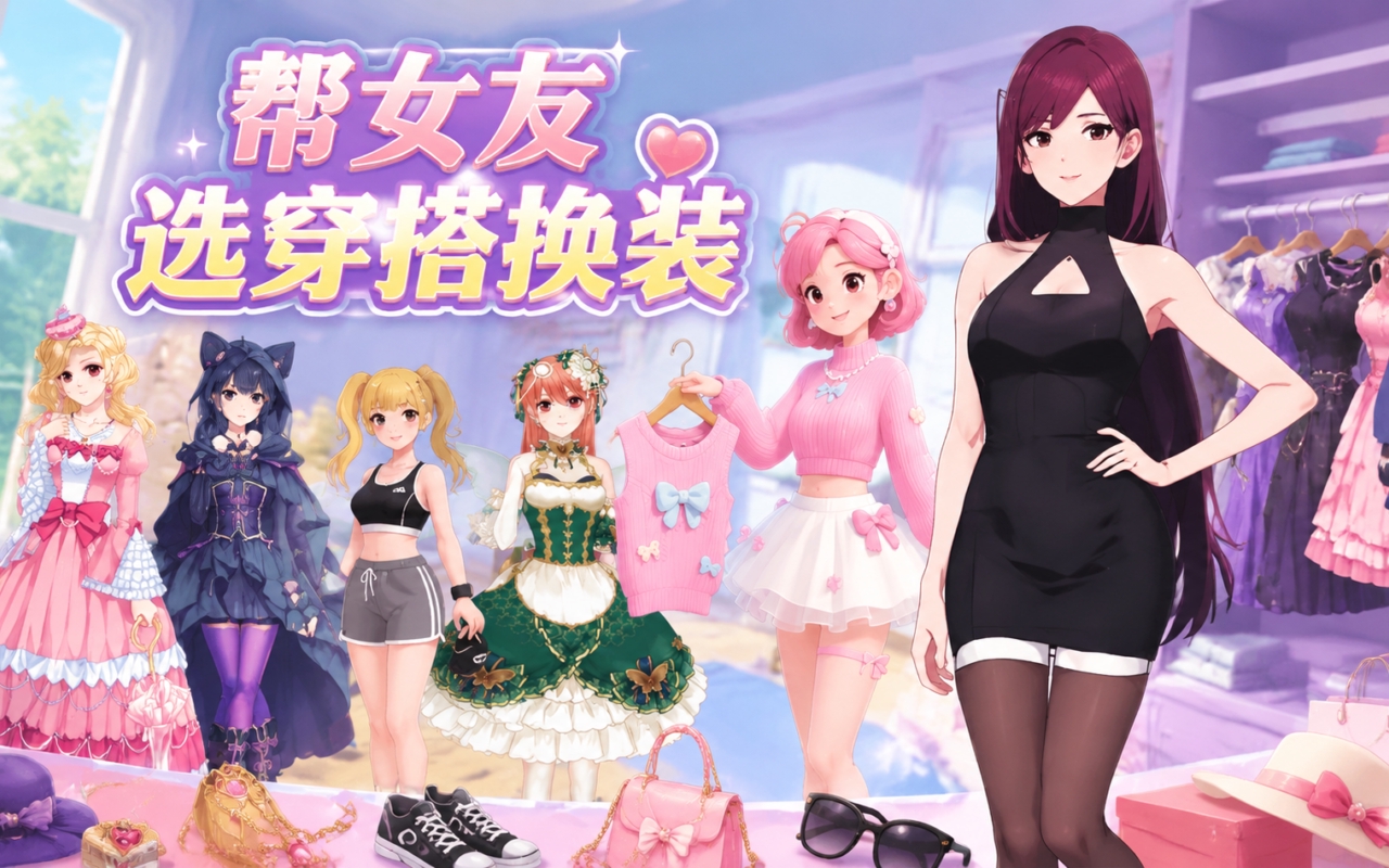 帮女友选穿搭换装