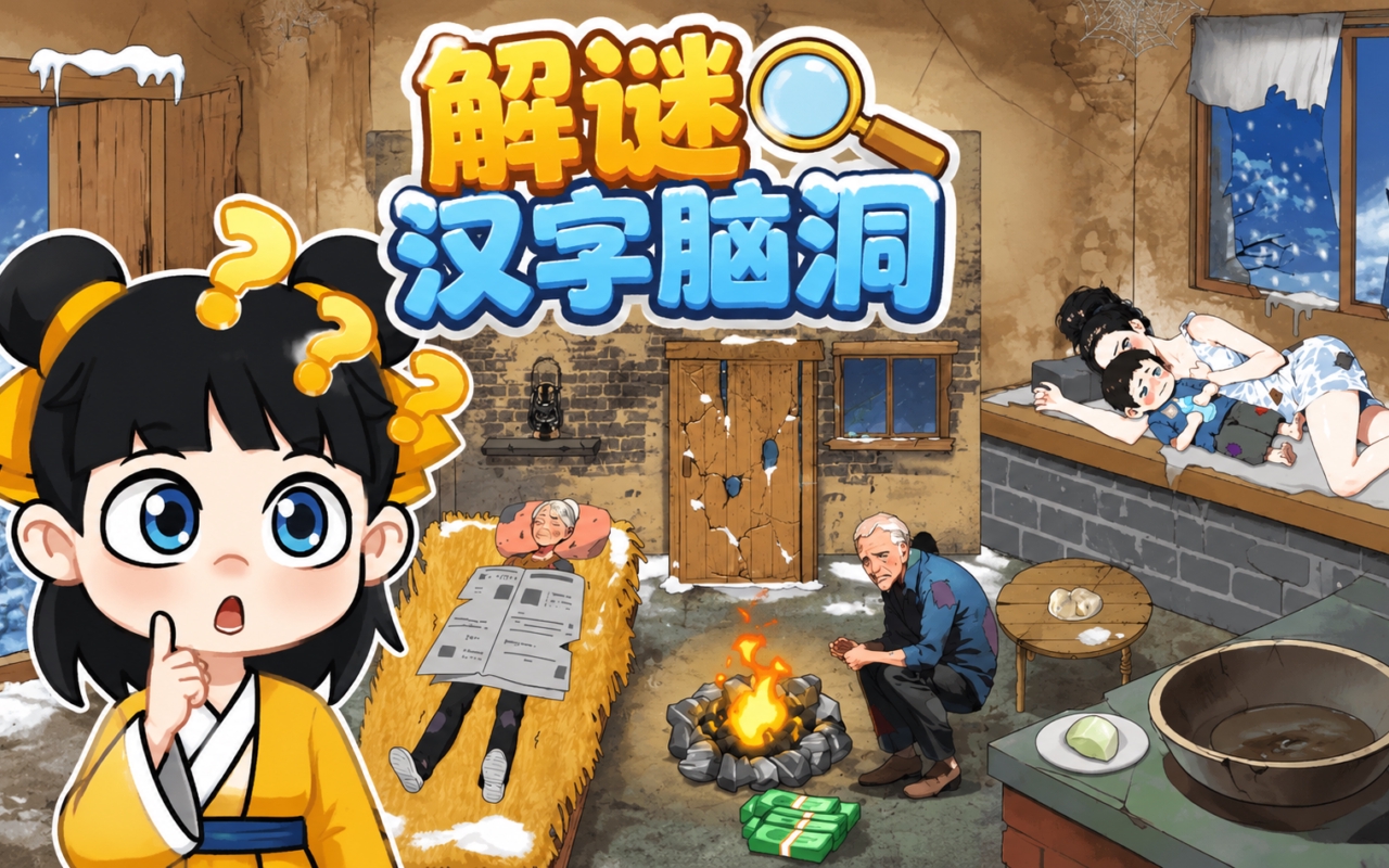 解谜汉字脑洞