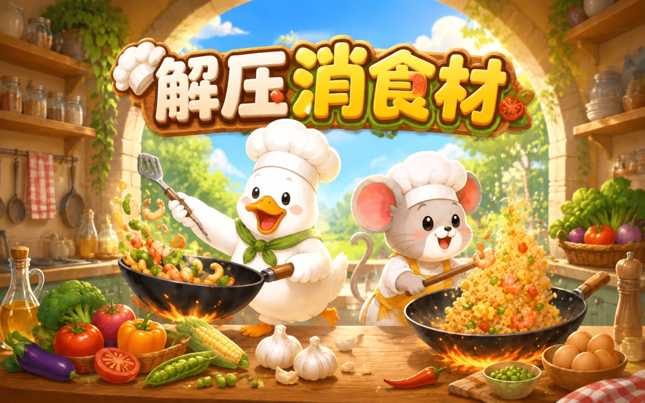 解压消食材