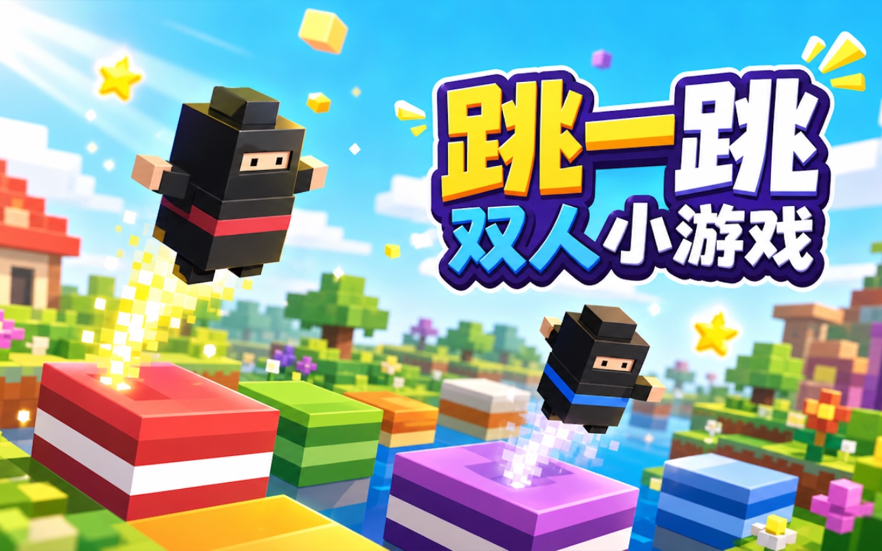 跳一跳双人小游戏