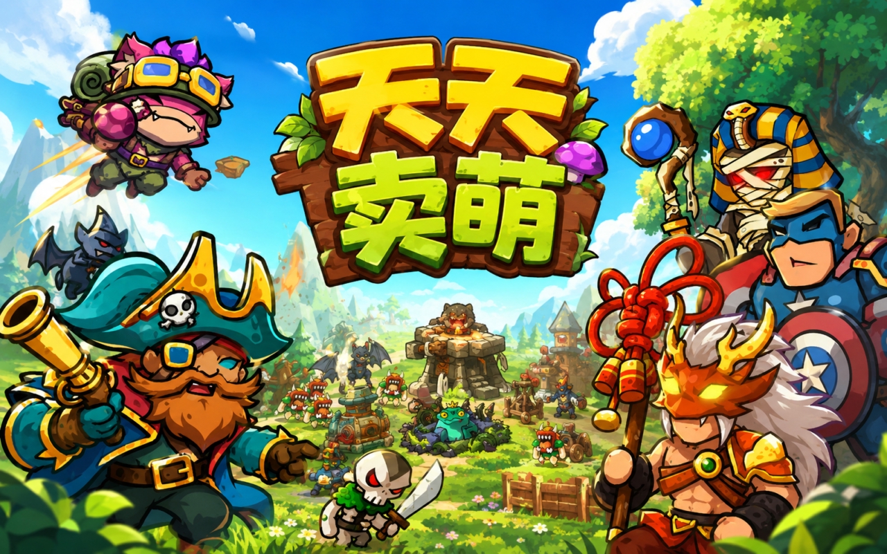 天天卖萌