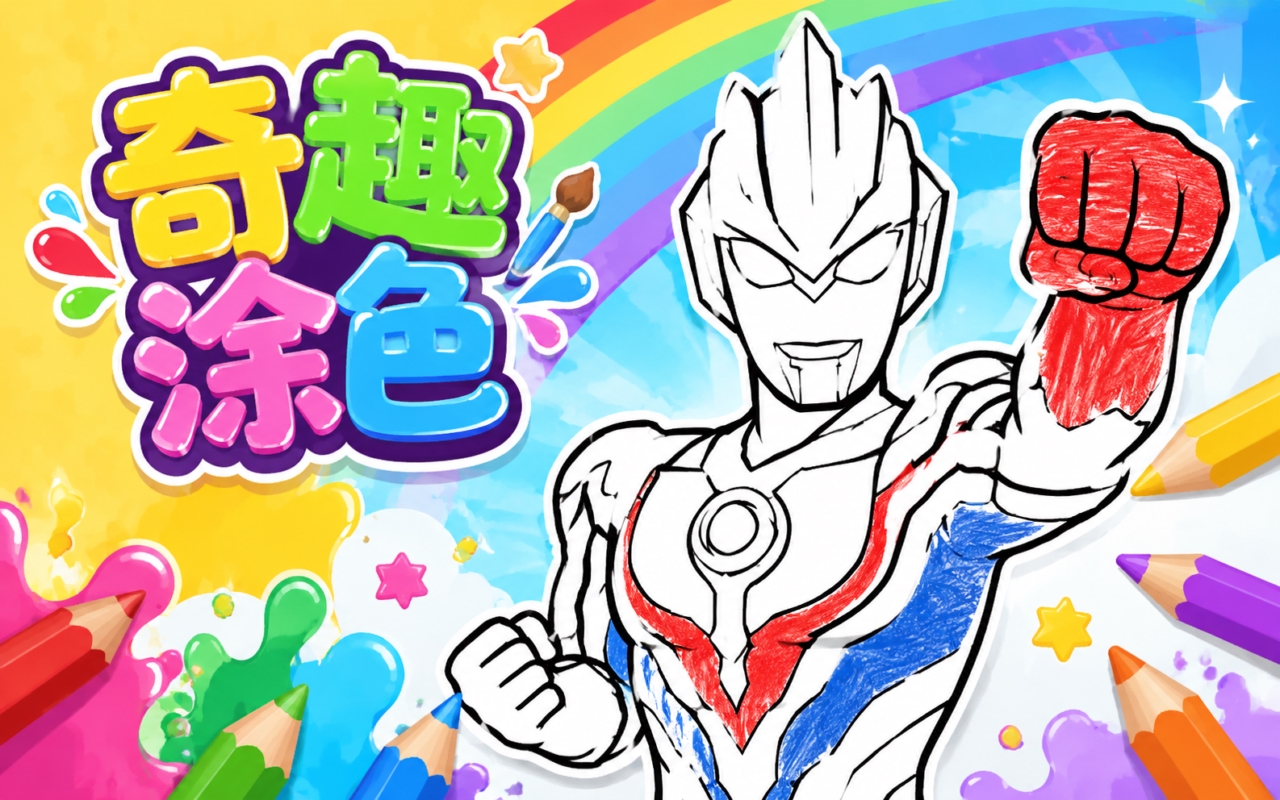 奇趣涂色