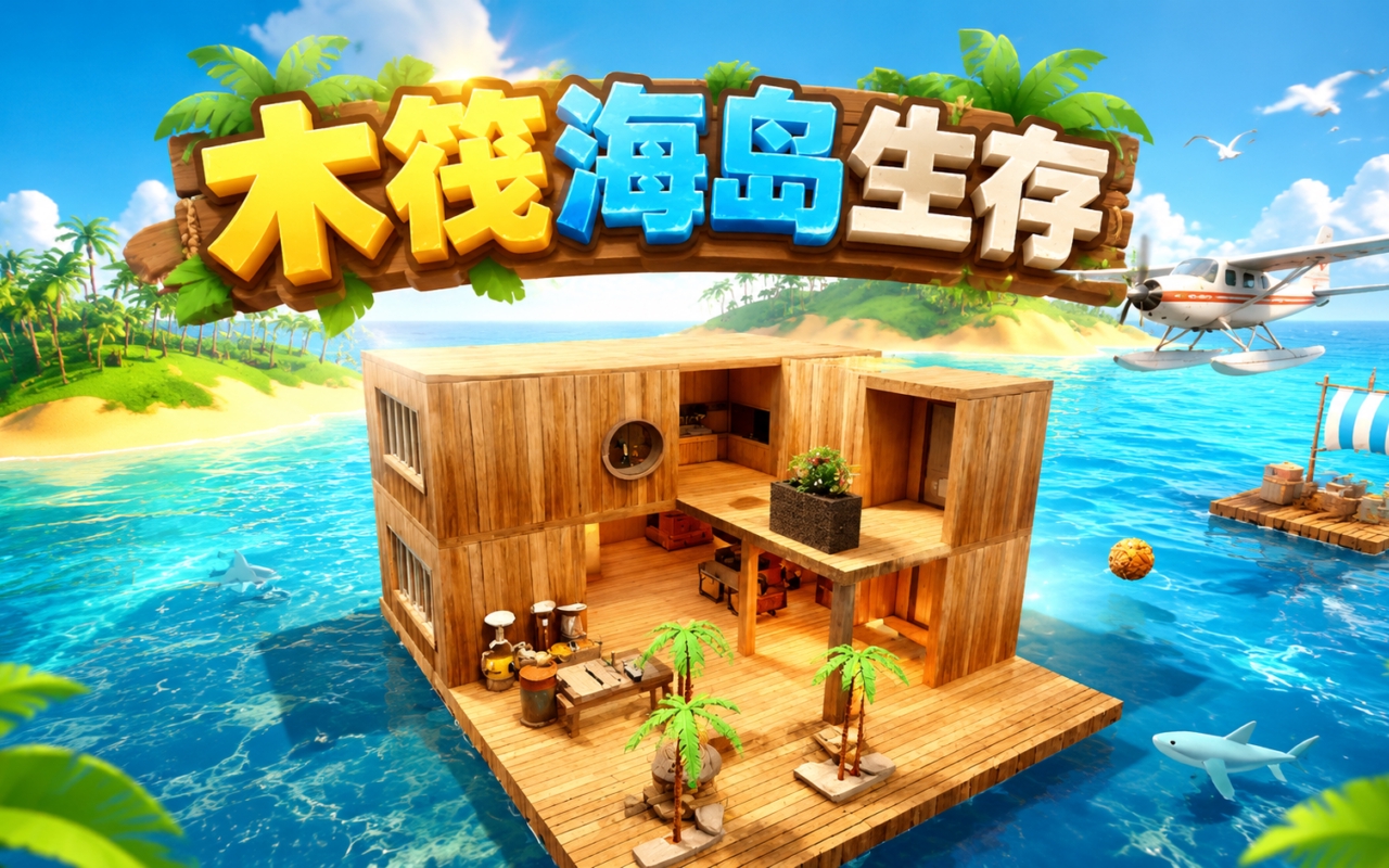 木筏海岛生存
