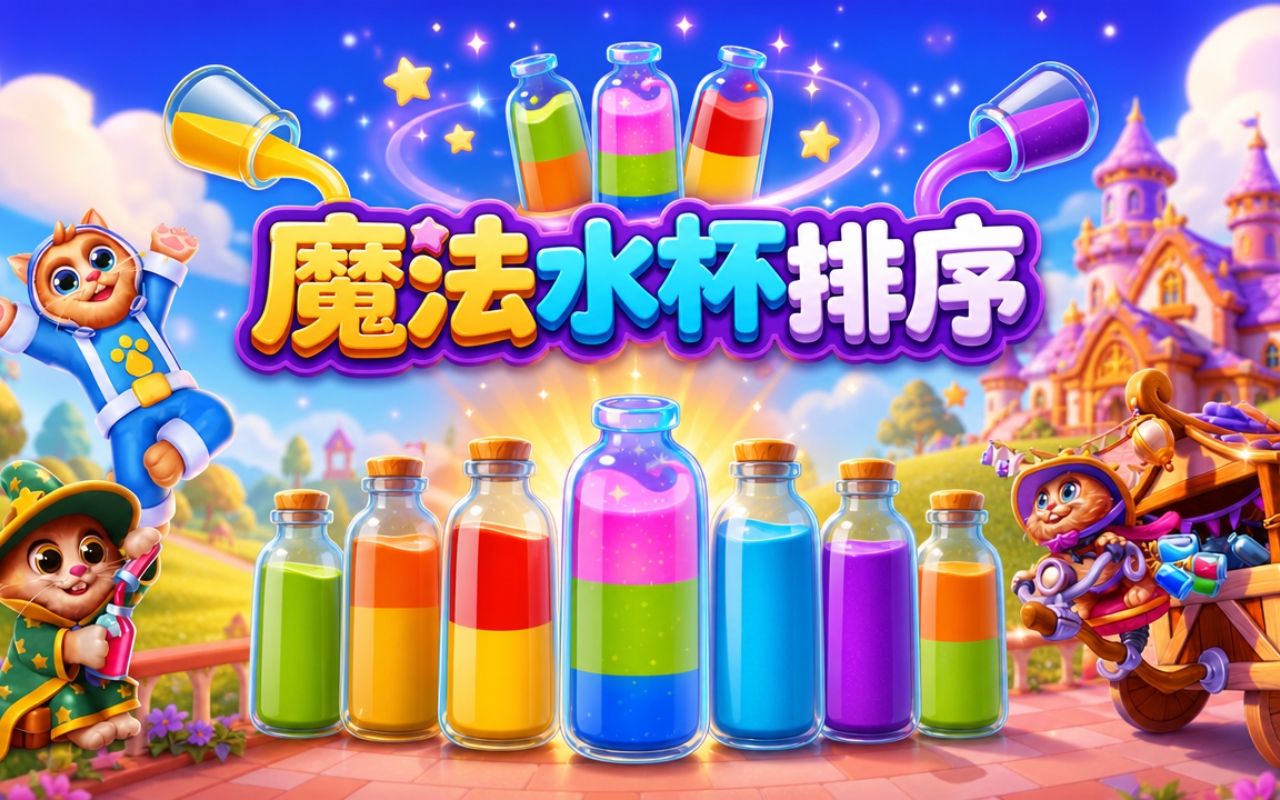 魔法水杯排序